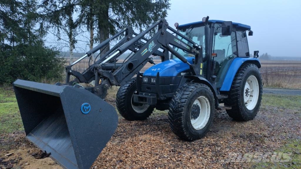New Holland TL90 trima kuormaaja, sähköinen suunnanvaihtaja Traktorid
