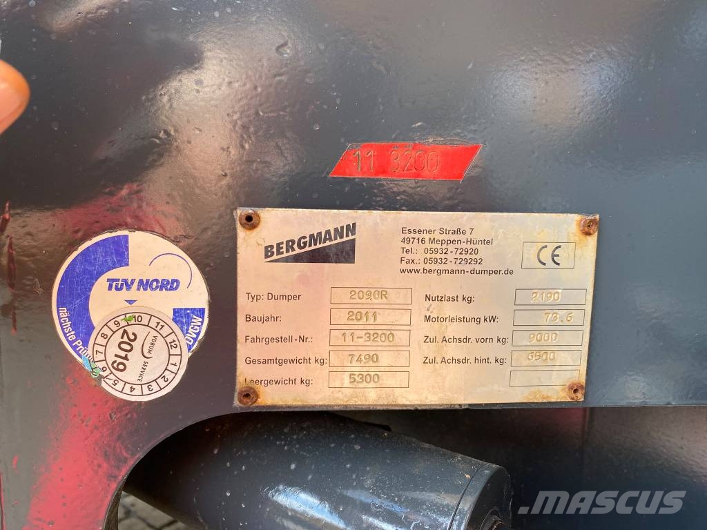 Bergmann 2090 R Mini Dumpers
