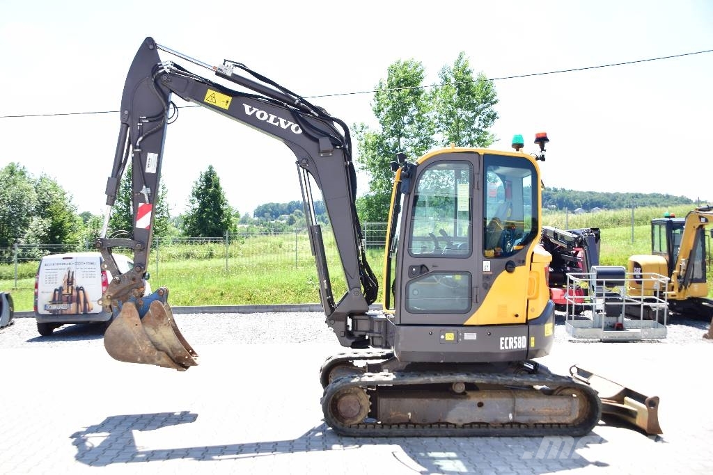 Volvo ECR 58 D - one owner from new Minigraafmachines < 7t