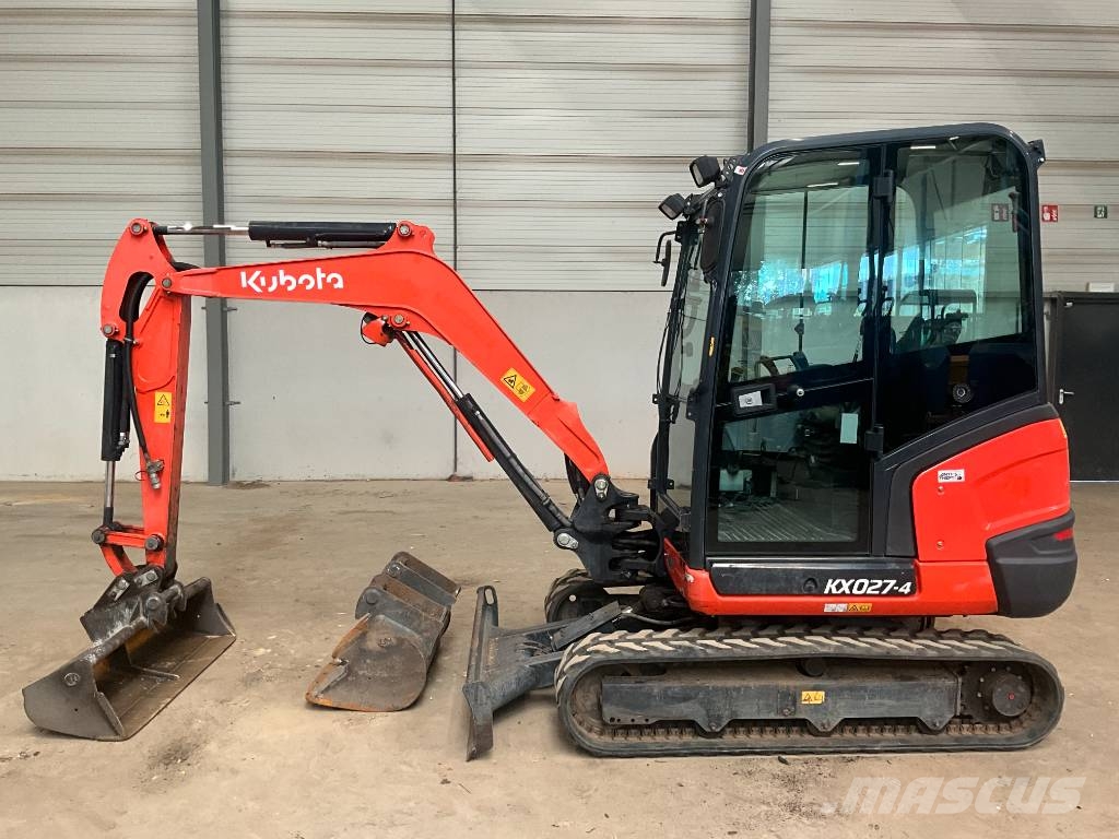 Kubota KX 027-4 حفارات صغيرة أقل من 7 طن (حفارات صغيرة)