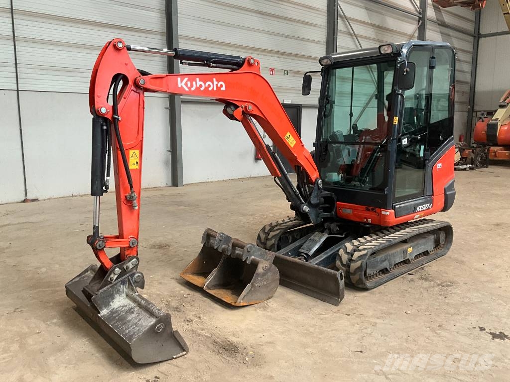 Kubota KX 027-4 حفارات صغيرة أقل من 7 طن (حفارات صغيرة)
