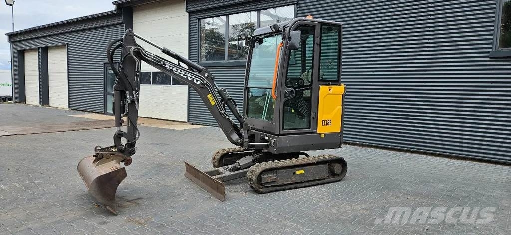 Volvo EC18 ( nieuwstaat) 小型挖掘机