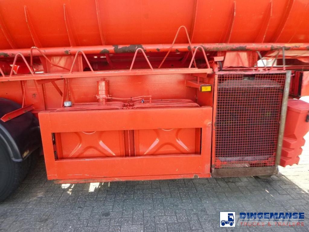 AHP Vacuum tank steel (tipping) 29 m3 / 1 comp Напівпричепи-автоцистерни
