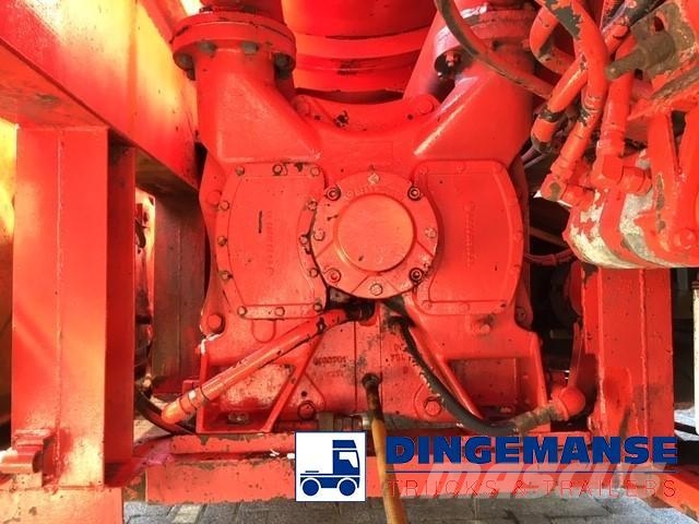 AHP Vacuum tank steel (tipping) 29 m3 / 1 comp Напівпричепи-автоцистерни