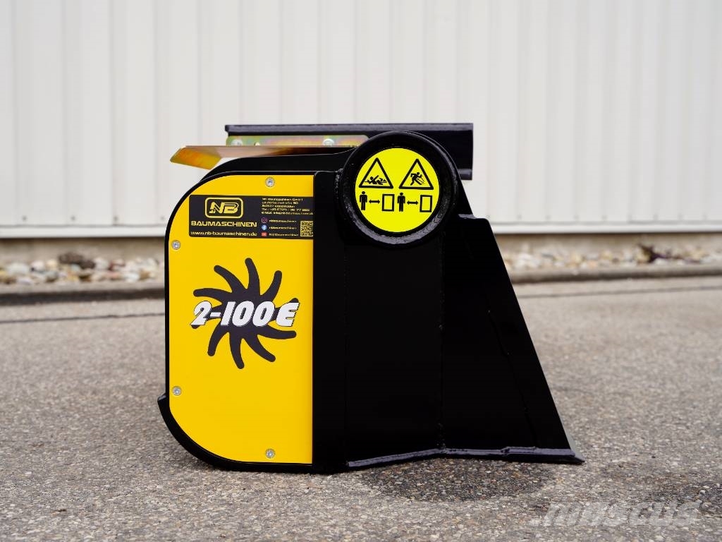 Gyru-Star 2-100E | Schaufelseparator für Minibagger Puinbakken