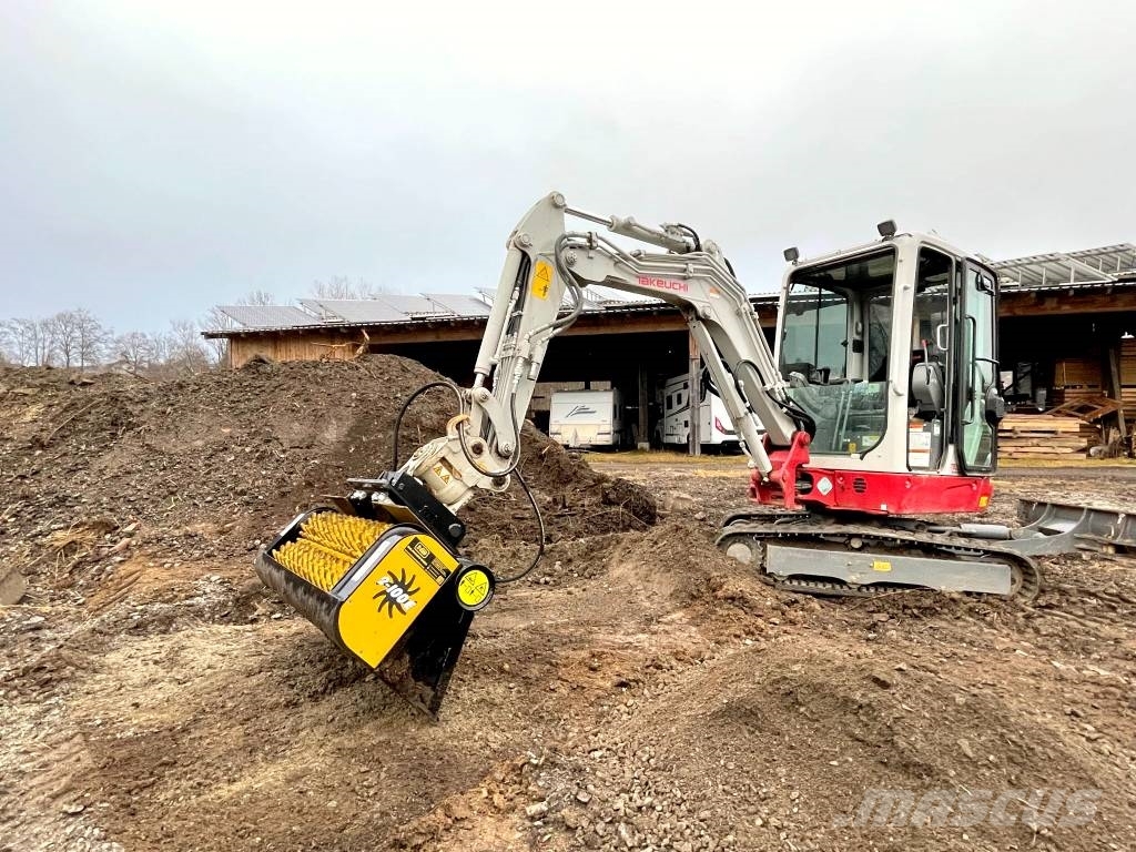 Gyru-Star 2-100E | Schaufelseparator für Minibagger Puinbakken