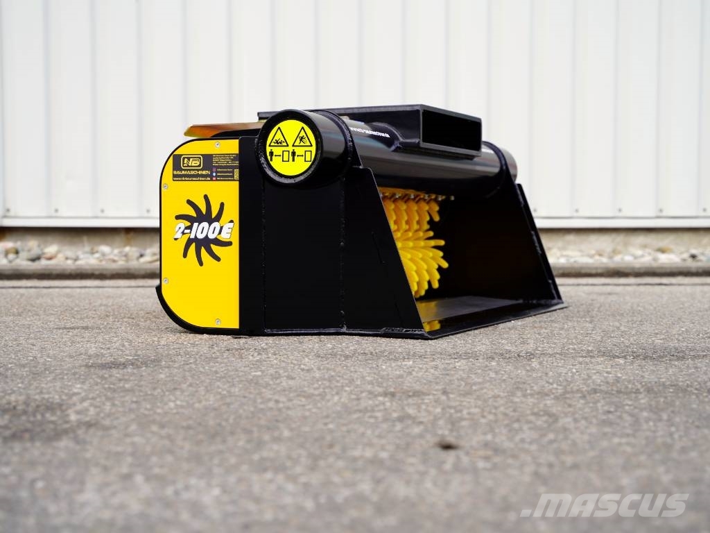 Gyru-Star 2-100E | Schaufelseparator für Minibagger Puinbakken