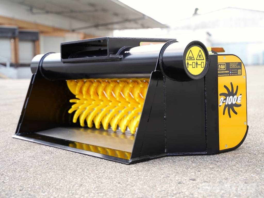 Gyru-Star 2-100E | Schaufelseparator für Minibagger Puinbakken