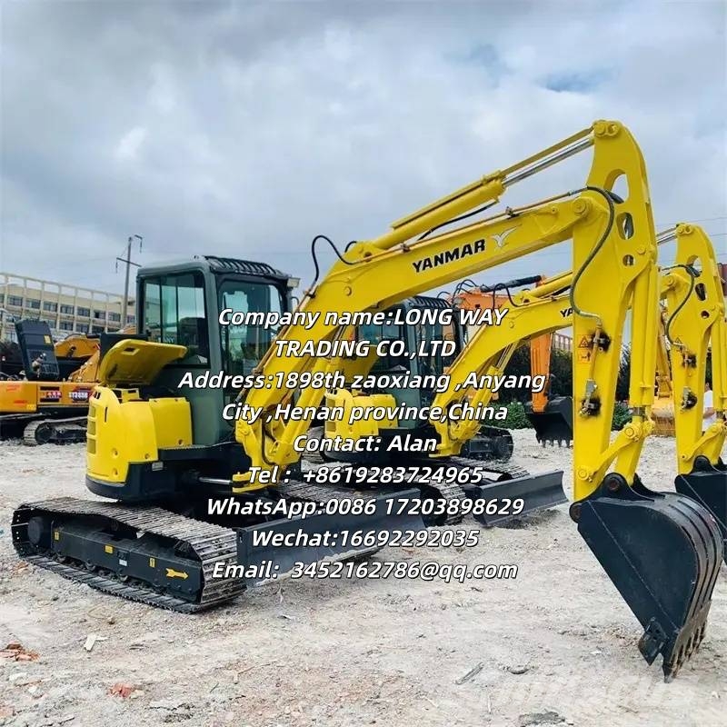 Yanmar Vio 55 Mini bagri <7t