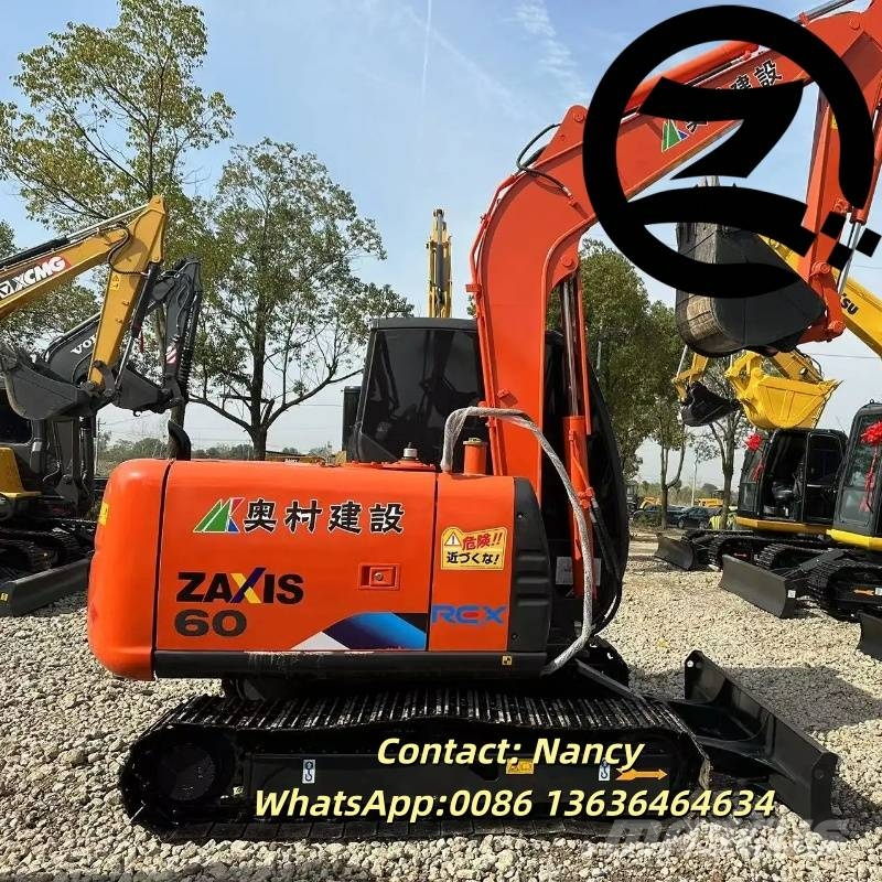 Hitachi ZX 60 Mini bagri <7t