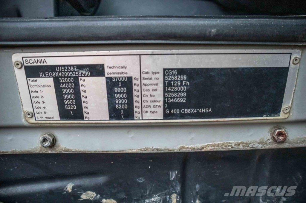 Scania G400-8x4+MIXER 9M3(2020) Betonmischer