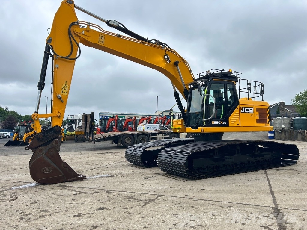 JCB 220X Bogmaster LGP Wide Spread Bog Master Excavadoras sobre orugas