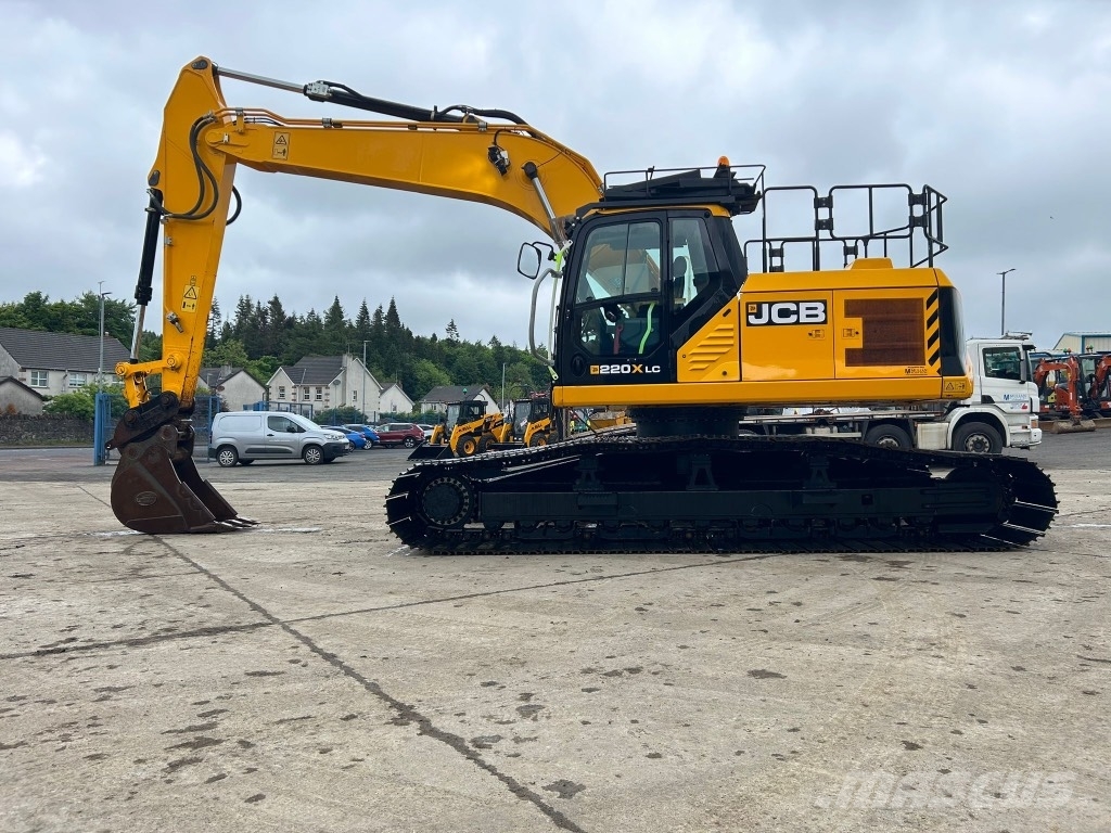 JCB 220X Bogmaster LGP Wide Spread Bog Master Excavadoras sobre orugas