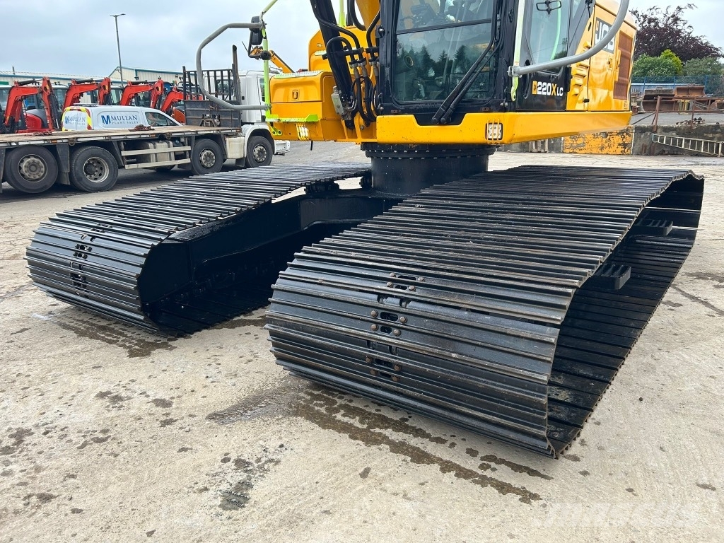 JCB 220X Bogmaster LGP Wide Spread Bog Master Excavadoras sobre orugas