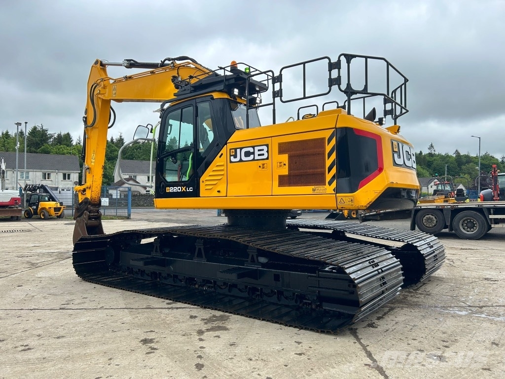 JCB 220X Bogmaster LGP Wide Spread Bog Master Excavadoras sobre orugas