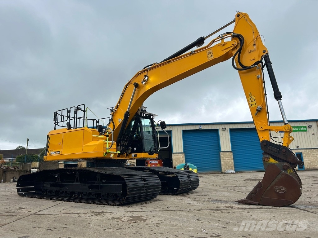 JCB 220X Bogmaster LGP Wide Spread Bog Master Excavadoras sobre orugas