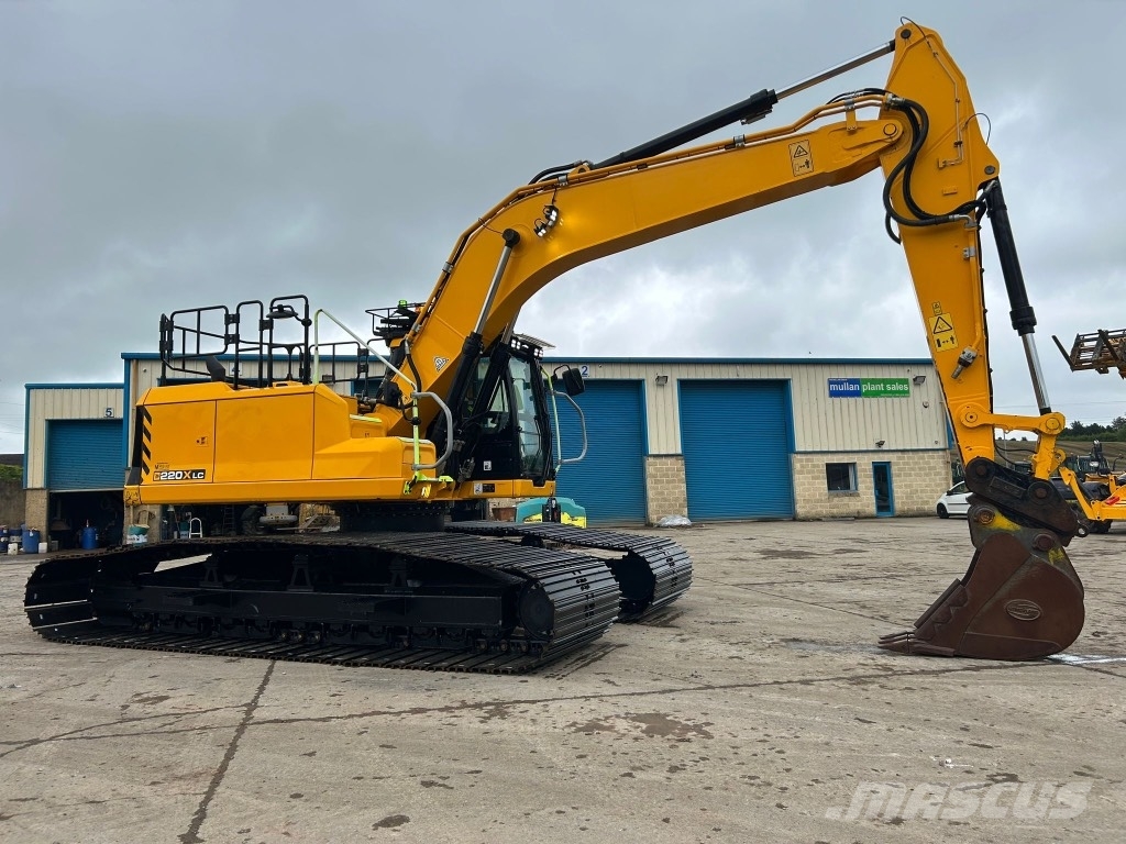 JCB 220X Bogmaster LGP Wide Spread Bog Master Excavadoras sobre orugas