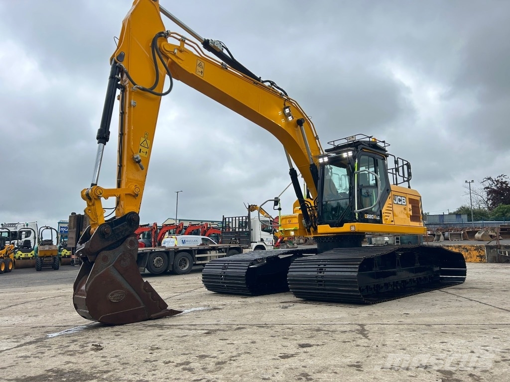 JCB 220X Bogmaster LGP Wide Spread Bog Master Excavadoras sobre orugas