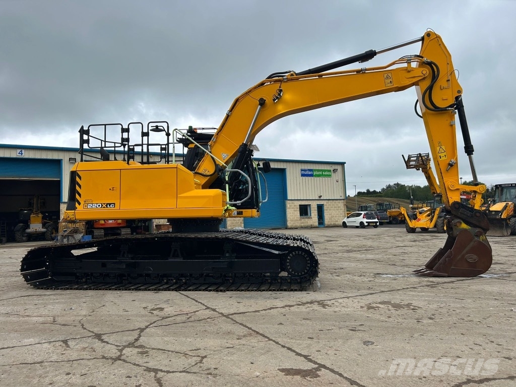 JCB 220X Bogmaster LGP Wide Spread Bog Master Excavadoras sobre orugas