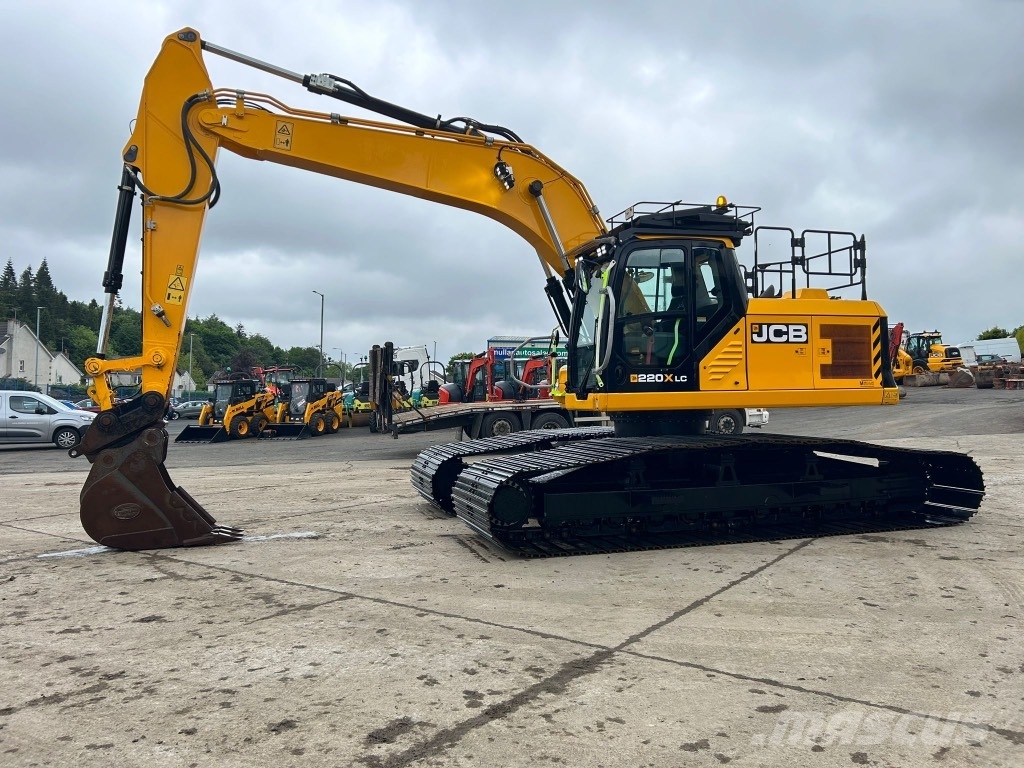 JCB 220X Bogmaster LGP Wide Spread Bog Master Excavadoras sobre orugas