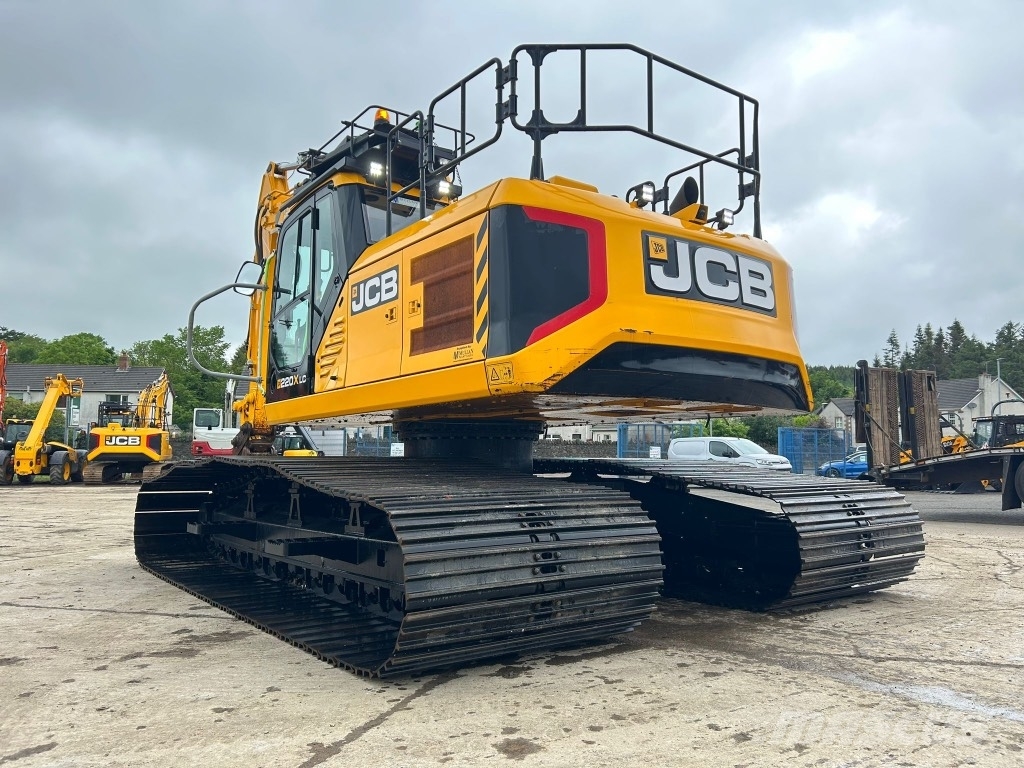 JCB 220X Bogmaster LGP Wide Spread Bog Master Excavadoras sobre orugas