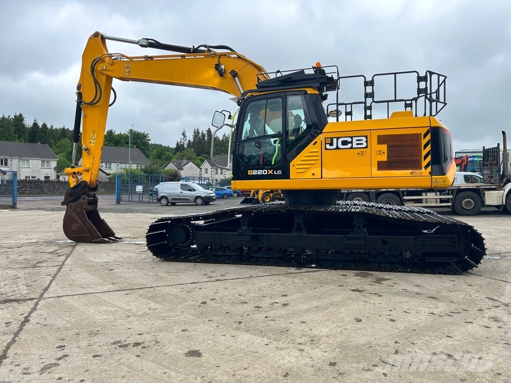 JCB 220X Bogmaster LGP Wide Spread Bog Master Excavadoras sobre orugas