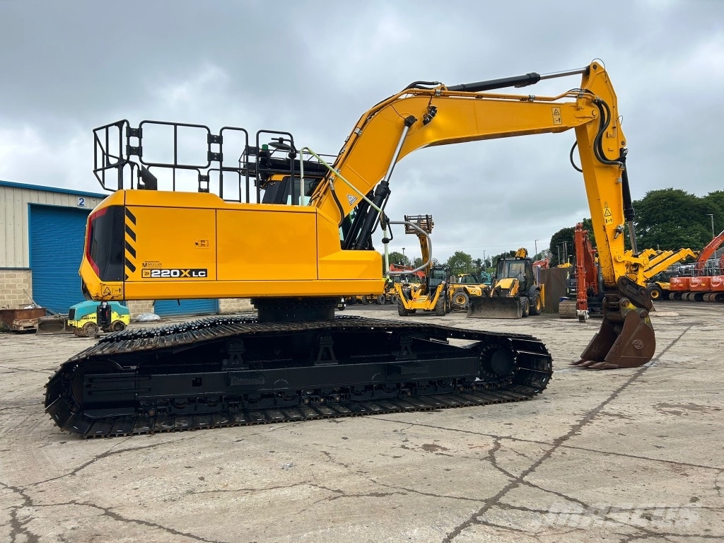 JCB 220X Bogmaster LGP Wide Spread Bog Master Excavadoras sobre orugas