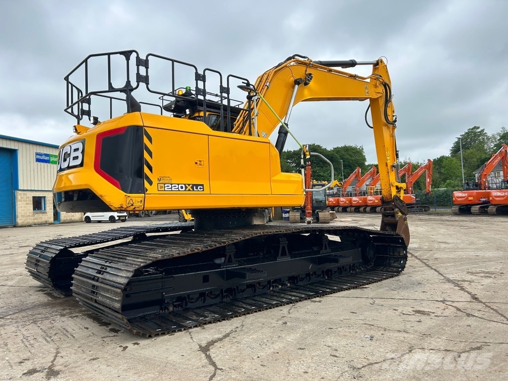JCB 220X Bogmaster LGP Wide Spread Bog Master Excavadoras sobre orugas