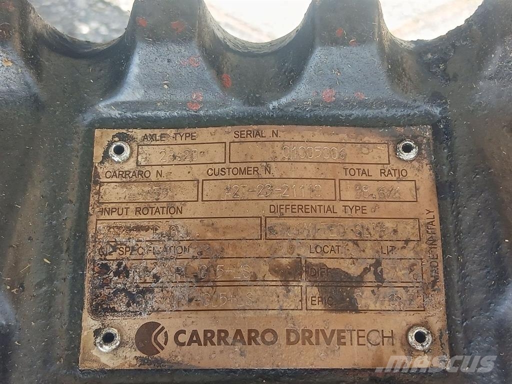 Komatsu WA80-Carraro 28.20-149459-Axle/Achse/As محور العجلة