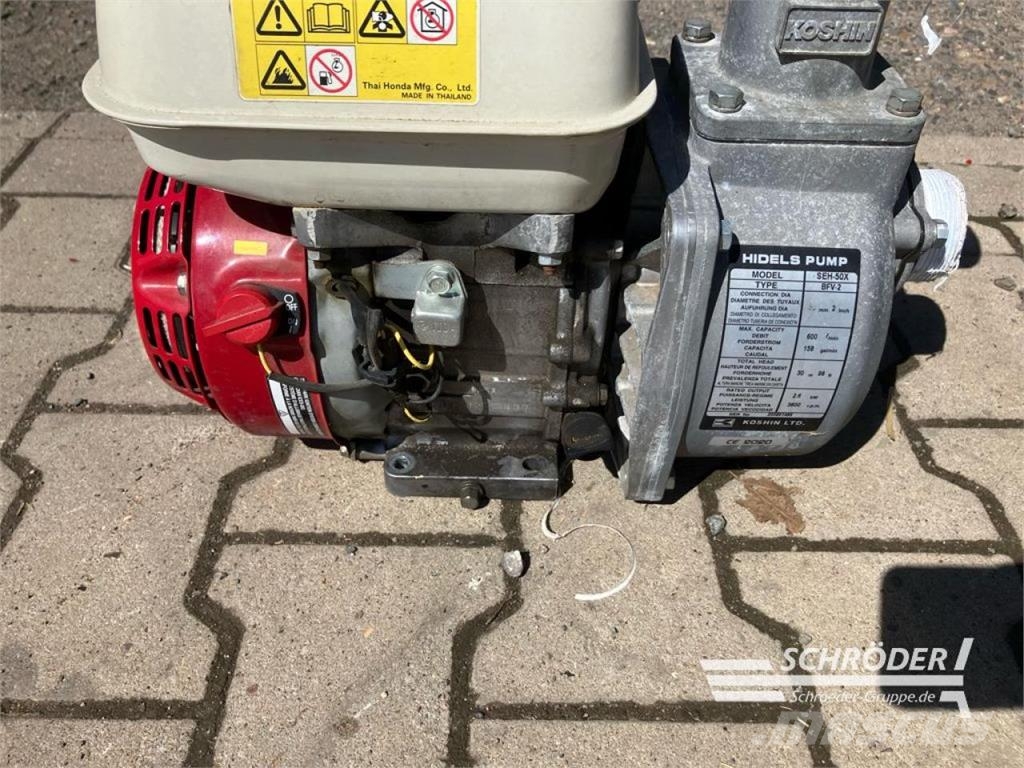 Honda GX 120 | KOSHIN SEH-50X WASSERPUMPE معدات العناية بالأرض - غير ذلك