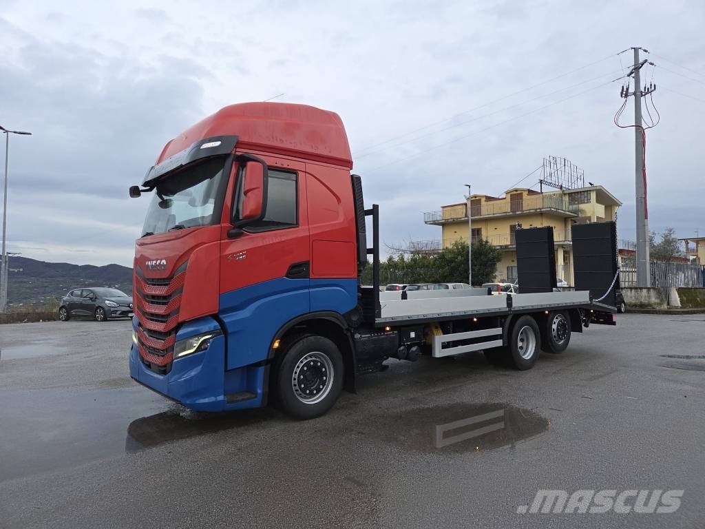 Iveco S-Way AS 260S48 Beavertail Caminhões de mesa / guincho