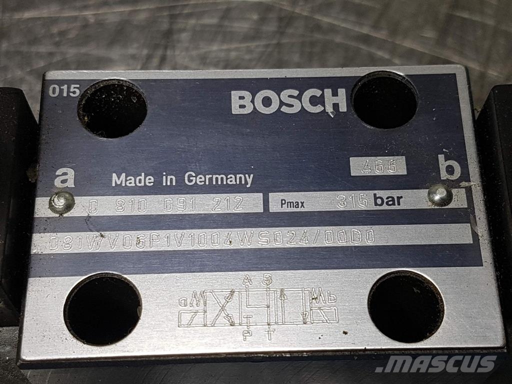Bosch 081WV06P1V1004-0810091212-NG6 4/3 Valve Hydraulik