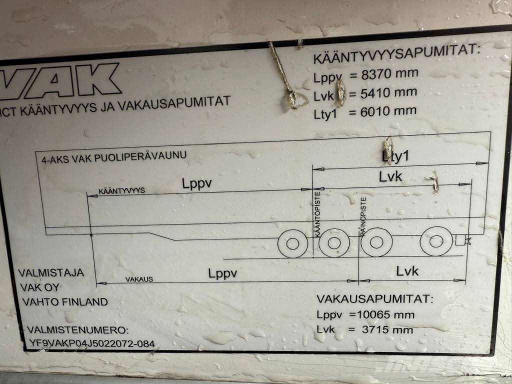 VAK 16m PV4-48 保温半挂车
