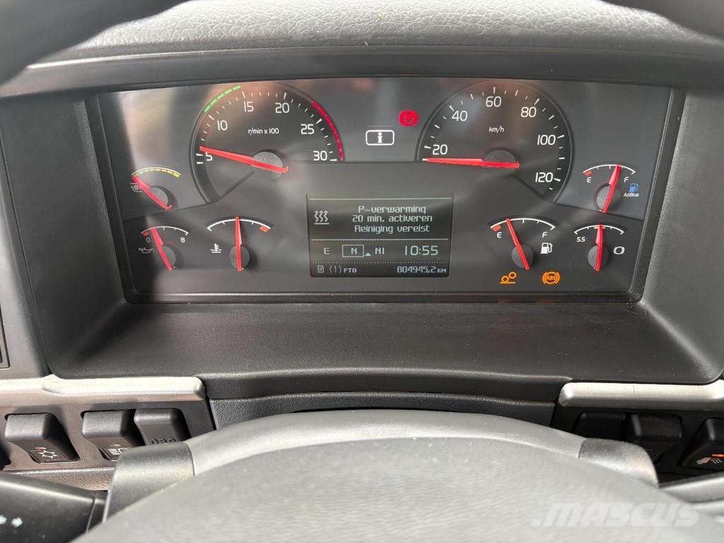 Volvo FM 460 EEV + HMF 2200-- 3X EXT. + REMOTE + HOOK AR Treileri ar āķi