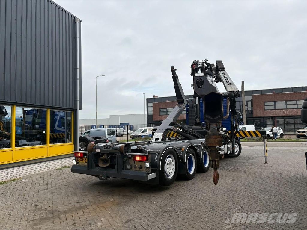 Volvo FM 460 EEV + HMF 2200-- 3X EXT. + REMOTE + HOOK AR Treileri ar āķi