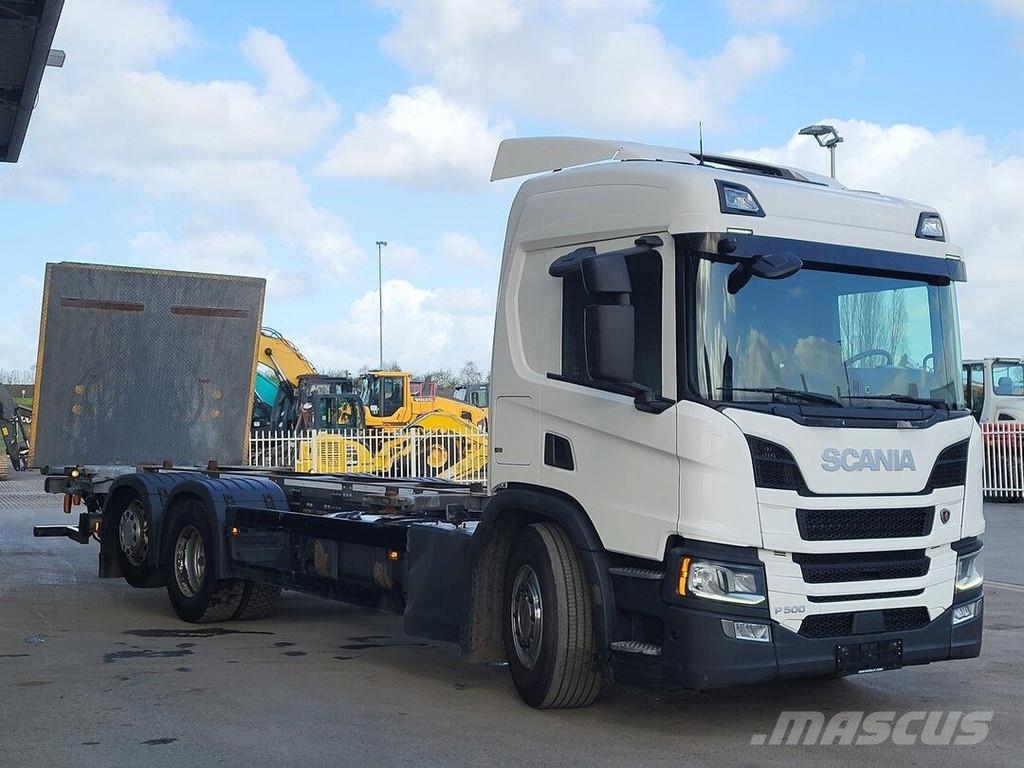Scania P 500 6x2*4 9 TON FRONT AXLE / RETARDER コンテナ、海コン車