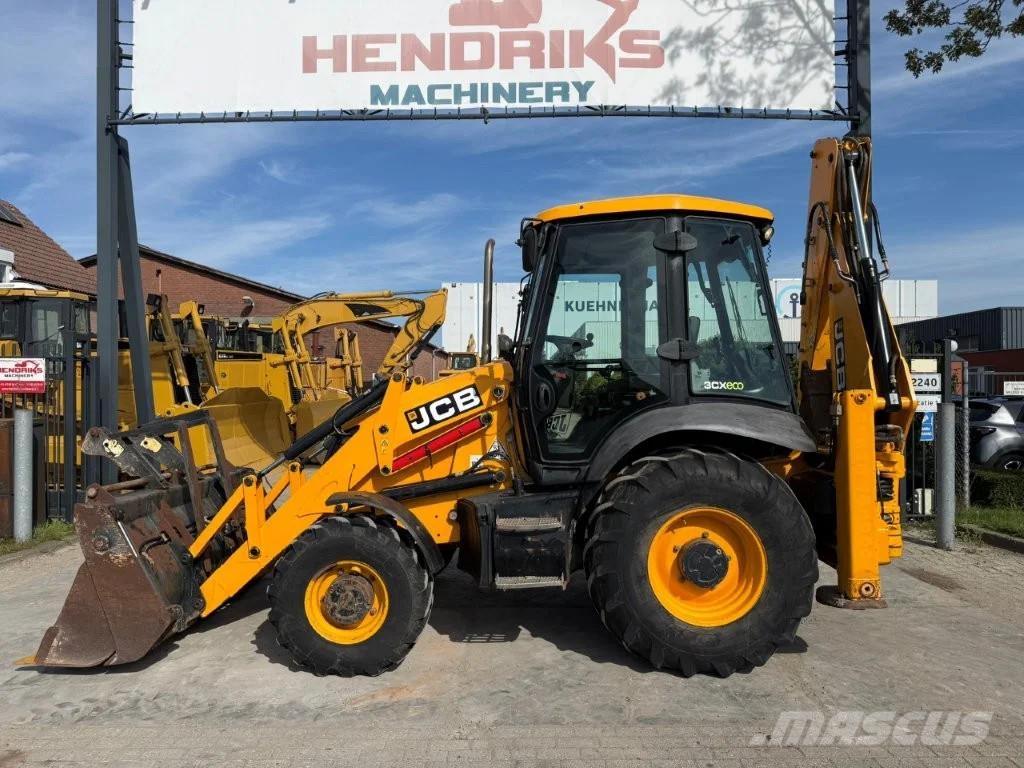 JCB 3CX Graaf-laadcombinaties
