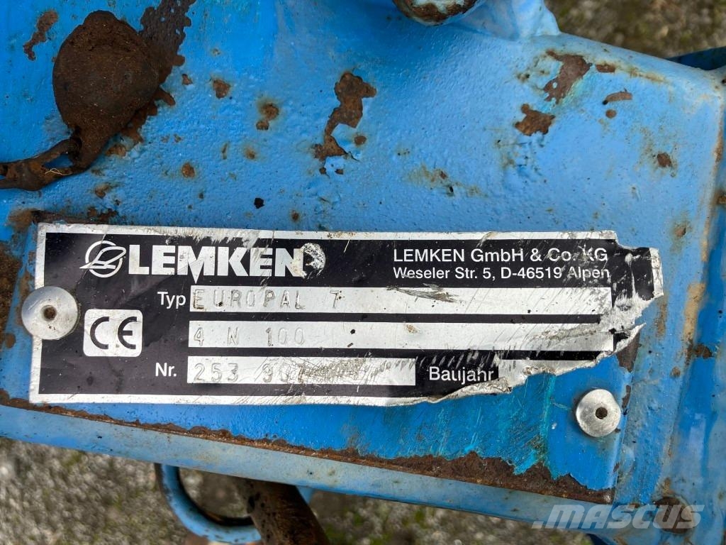 Lemken EurOpal 7-4 Pflüge