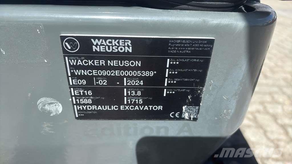 Wacker Neuson ET16 0 Minibagger < 7t