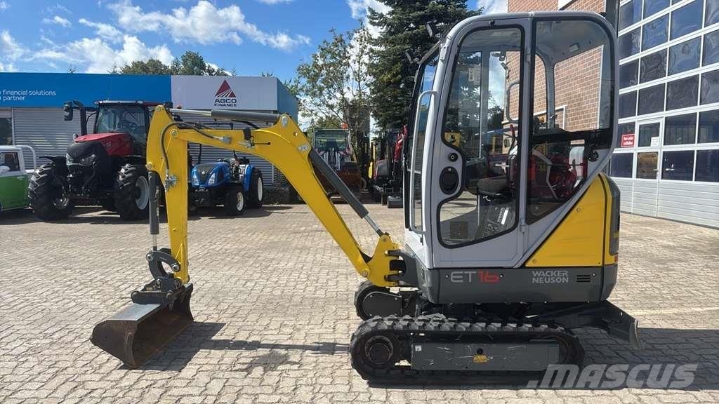 Wacker Neuson ET16 0 حفارات صغيرة أقل من 7 طن (حفارات صغيرة)