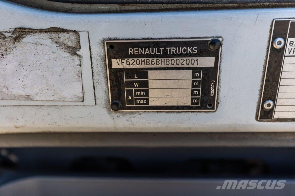 Renault D26.320-6x2+DHOLLANDIA 2T. Camiones con caja de remolque