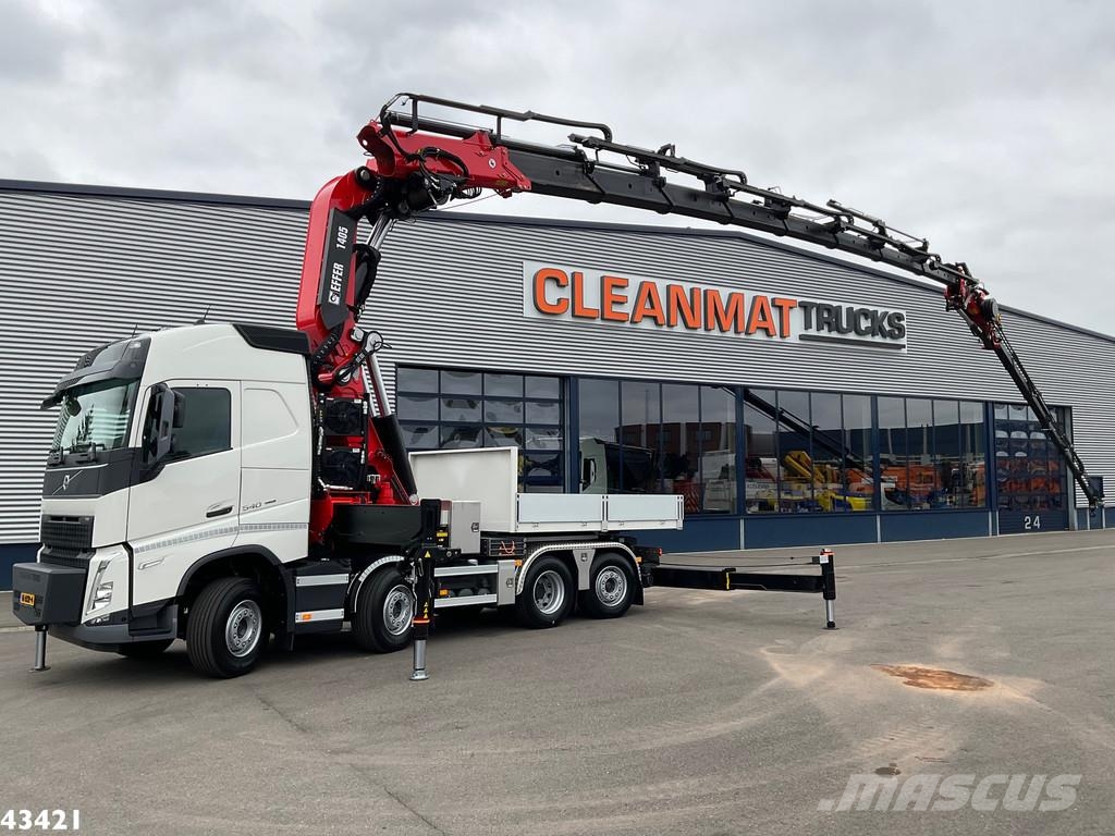 Volvo FH 540 Effer 145 Tonmeter laadkraan + Fly-Jib! Tre Sattelzugmaschinen