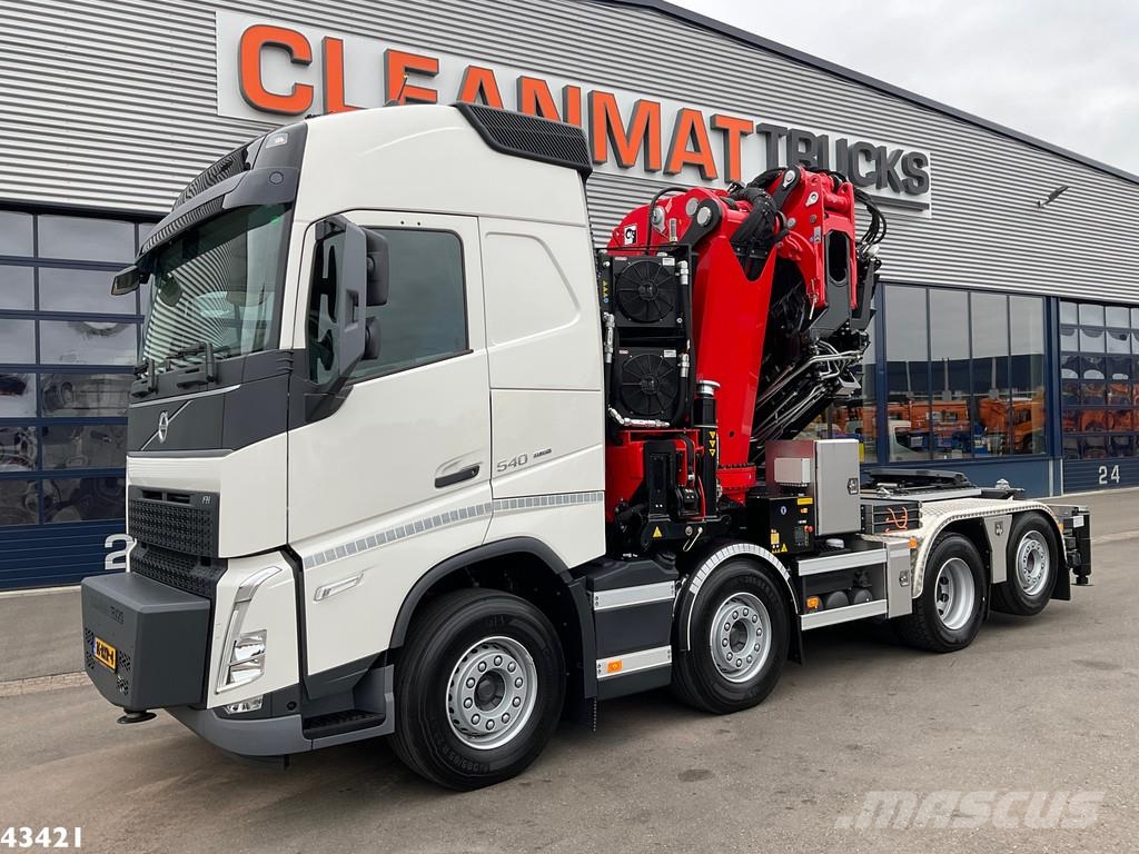 Volvo FH 540 Effer 145 Tonmeter laadkraan + Fly-Jib! Tre Sattelzugmaschinen