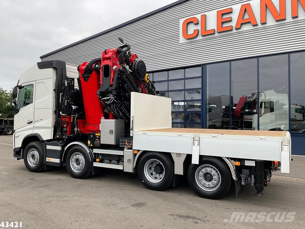Volvo FH 540 Effer 145 Tonmeter laadkraan + Fly-Jib! Tre Sattelzugmaschinen