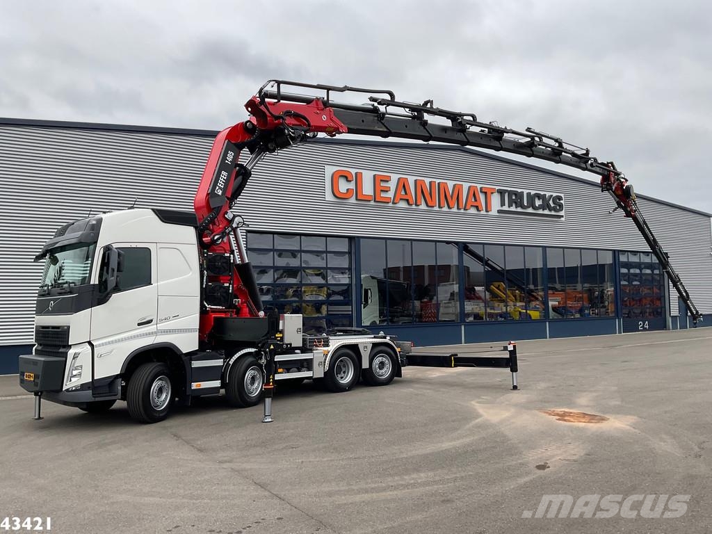 Volvo FH 540 Effer 145 Tonmeter laadkraan + Fly-Jib! Tre Sattelzugmaschinen