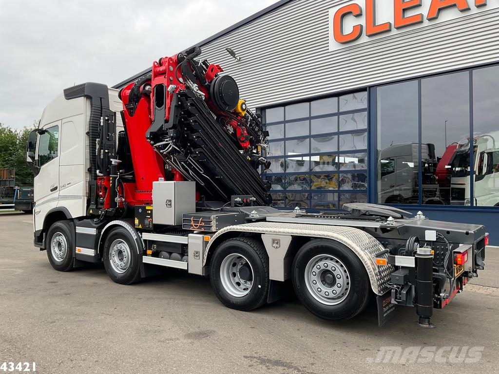 Volvo FH 540 Effer 145 Tonmeter laadkraan + Fly-Jib! Tre Sattelzugmaschinen