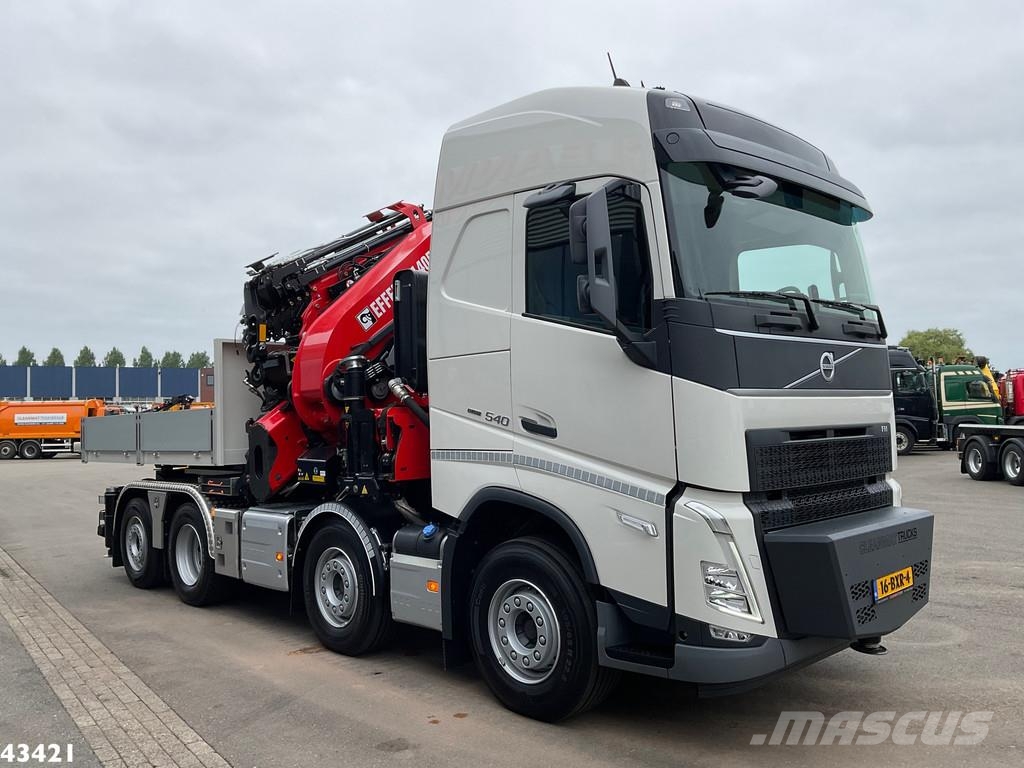 Volvo FH 540 Effer 145 Tonmeter laadkraan + Fly-Jib! Tre Sattelzugmaschinen