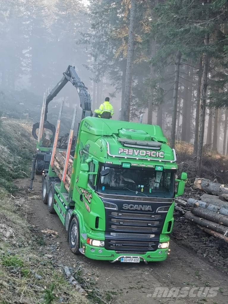 Scania R 730 Tovornjaki za hlode