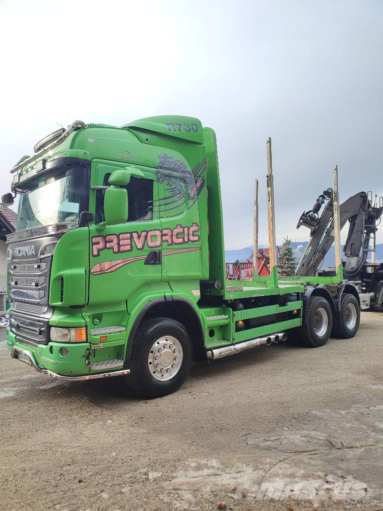 Scania R 730 Tovornjaki za hlode