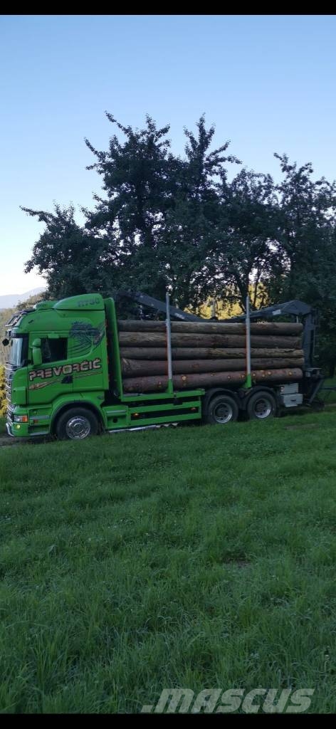 Scania R 730 Tovornjaki za hlode